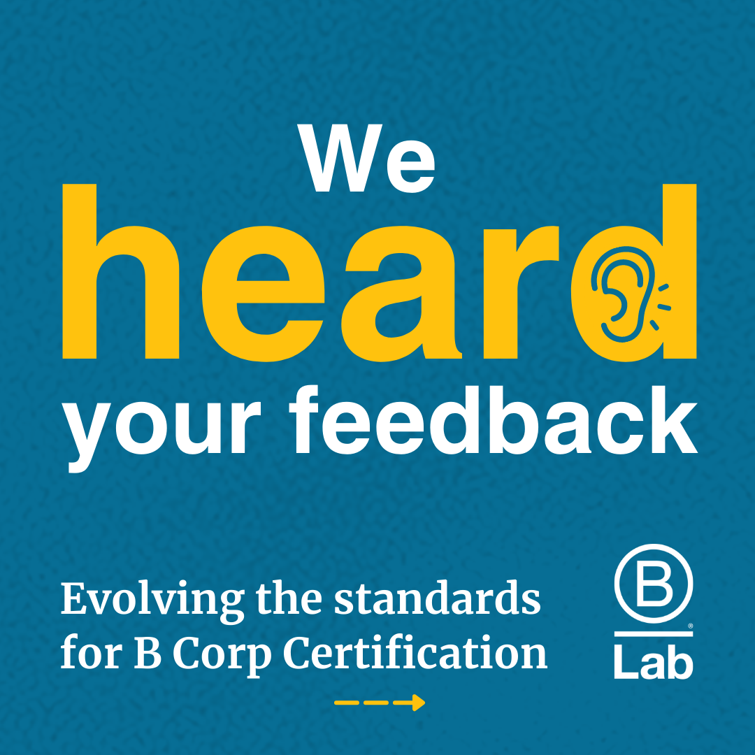 Preliminary Consultation For The B Corp Certification Standards - B Lab UK