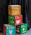 Wooden blocks representing United Nations Sustainable Development Goals (SDGs) topics.