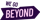 We Go Beyond Logo White Purple (3)