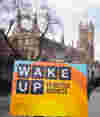 Wake up to better business sign